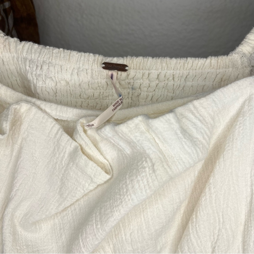 FREE PEOPLE Cute Like The Coast Beige
Mini Dress Size S - Picture 6 of 9